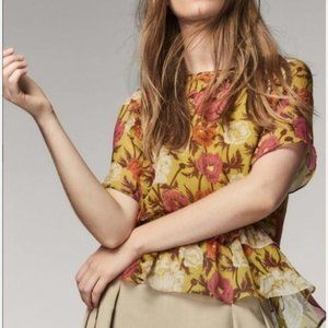 Massimo Dutti silk blouse NWOT
